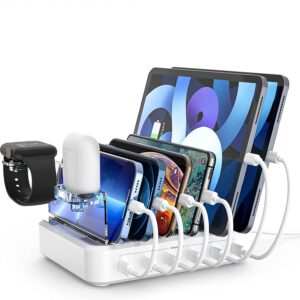 6-port 60W Charger USB Multi-port Charging Station